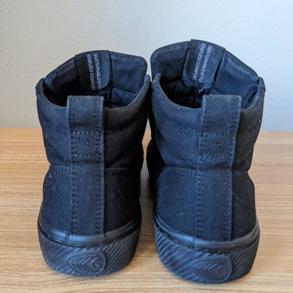 Cariuma Black Canvas OCA High Top - Women's 5.5 - Picture 6 of 9